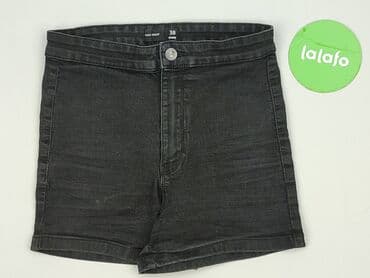 krótkie spodenki z wysokim stanem jeansowe: Sinsay, Szorty damskie, rozmiar M — 3