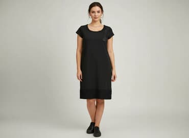 marszczona sukienki: Women`s dress, size 2XL — 1