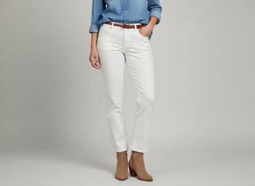 spodnie narciarskie tanie: Spodnie materiałowe damskie, rozmiar M — 8