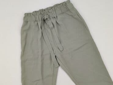 beżowe buty na koturnie ccc: Spodnie materiałowe damskie, S — 1