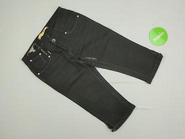 barrel jeans: Spodnie 3/4 damskie, rozmiar S — 2