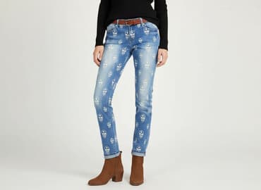 revenge jeans: Jeansy damskie, rozmiar S — 8