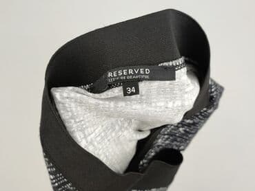 czarne spódniczka plisowane: Reserved, Spódnica damska, XS — 4