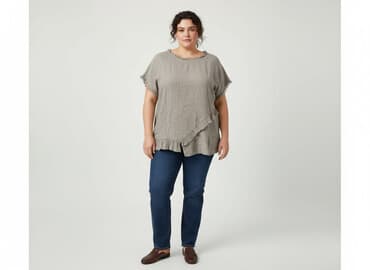 bluzki damskie kimono: Bluzka damska, rozmiar 4XL — 6