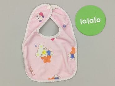 reserved woskowane spodnie: Baby bib, color - Pink, condition - Very good — 2