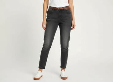 reserved legginsy z wysokim stanem: Beloved, Jeansy damskie, rozmiar M — 6