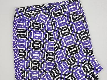 legginsy: Damskie spodnie z nadrukiem geometrycznym - Krój: dopasowany, rurki - — 1