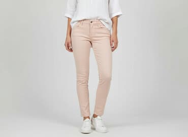 tanie jeansy rurki damskie: Jeansy damskie, rozmiar S — 7