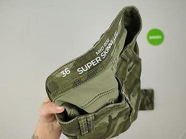 kombinezony moro: Spodnie cargo damskie, rozmiar S — 4