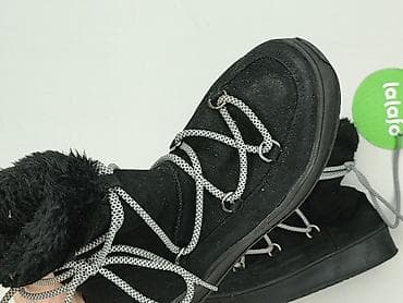 czarne botki ccc: Śniegowce damskie, rozmiar 37 — 6