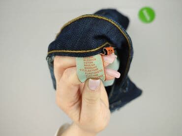 jeansy z haftami: Jeansy damskie, rozmiar L — 5