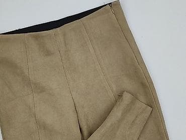 kremowe leginsy: Zara, Legginsy rozmiar M — 1