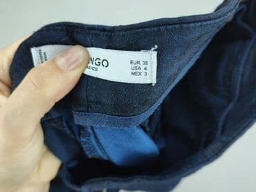 jeansy straight i regular damskie samsoe samsoe: Mango, Material trousers for women, S — 5