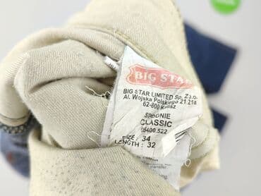 sinsay rozkloszowane spodenki: Big Star, Jeansy dla mężczyzn, rozmiar L — 4