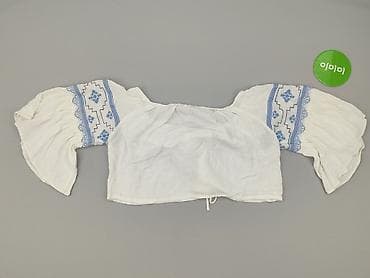 bluzki bufiasta: Top damski, rozmiar M — 3