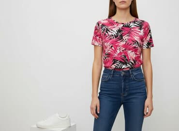 bluzy mango: T-shirt damski, rozmiar M — 6