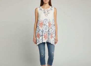 letnie tuniki: Tunika damska, rozmiar One size — 6