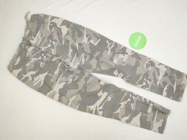 spodnie moro cargo bershka: Spodnie damskie, rozmiar S — 3