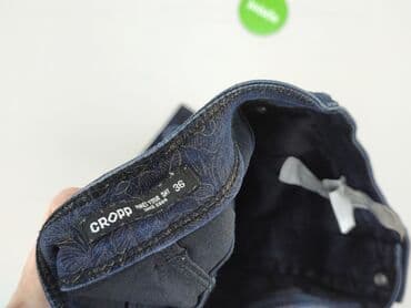 spodnie szerokie cropp: Cropp, Spodnie materiałowe damskie, rozmiar S — 4