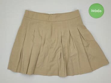 beżowa spódnice plisowane: Spódnica damska, rozmiar L — 3