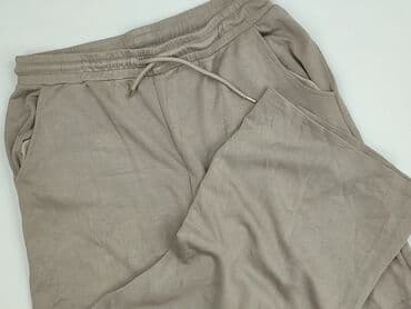 Material trousers for women, size XL