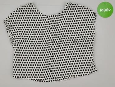 czarne bluzki w biale grochy: Bluzka damska, S — 2