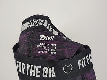 pilkarz: Crivit, Legginsy Sportowe damskie, rozmiar S — 4