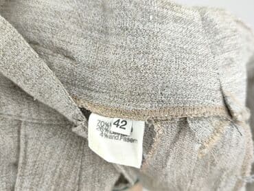 koszula nocna lniana: Spodnie materiałowe damskie, rozmiar XL — 4