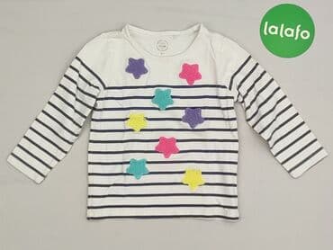 reserved bluzka z bufiastymi rękawami: Blouse, Cool Club, 1.5-2 years, 86-92 cm, condition - Very good — 2