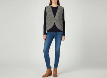 kardigan marynarka: M&Co, Kardigan damski, rozmiar L — 1