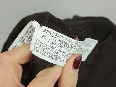 klapki jeansowe zara: Zara, Spodnie materiałowe damskie, rozmiar M — 5