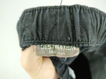 massimo dutti spodnie woskowane: Material trousers, Destination, 14 years, 164, condition - Very good — 4