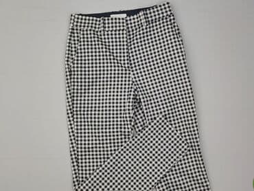 spodnie czerwone w kratę h m: H&M, Material trousers for women, size S — 1