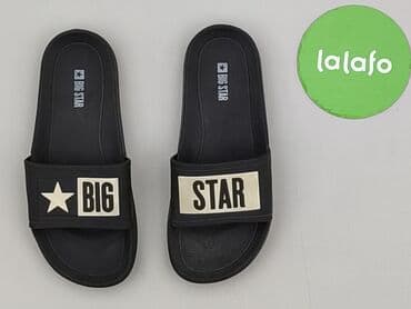 sandały dziecięce ze sztywną piętą: Klapki Big Star, 33, Używany — 2