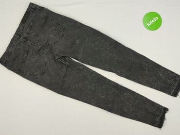 dżinsy reserved z kwiatami: Reserved, Jeansy damskie, rozmiar L — 3