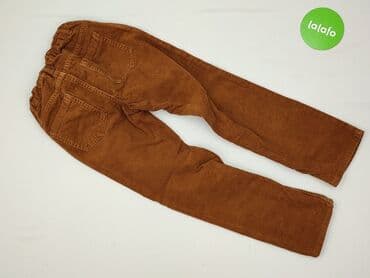 emo koszulka: Material trousers, H&M, 9 years, 128/134, condition - Very good — 3