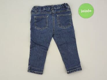 reserved spodnie woskowane: Denim pants, So cute, 12-18 months, condition - Good — 3