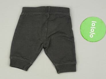 czarne woskowane spodnie: Sweatpants, Cherokee, Newborn baby, condition - Very good — 3