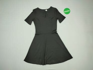 czarna sukienka mini h m: H&M, Sukienka damska, rozmiar S — 2