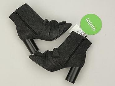 botki do spódnicy: Zara, Botki damskie, rozmiar 37 — 4