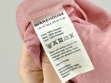 eleganckie sukienki z gipiury: Warehouse, Women's blouse, size L (EU 40) — 5