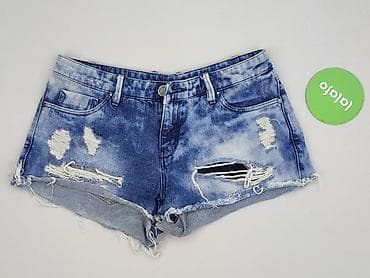 black jeans short: Szorty damskie, rozmiar L — 2