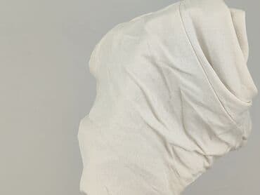 t shirty damskie w serek z bawełny: H&M, Top damski, rozmiar L — 6