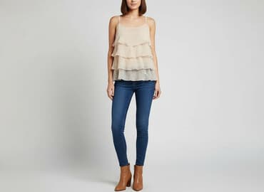 apricot bluzki: H&M, Bluzka damska, rozmiar S — 6