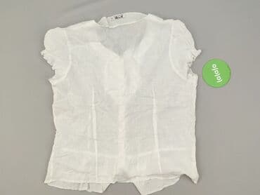 białe bluzki 3 4 rękaw: Bluzka damska, rozmiar 4XL — 3