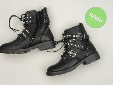 kozaki na grubej podeszwie ccc: Botki damskie, rozmiar 37 — 3