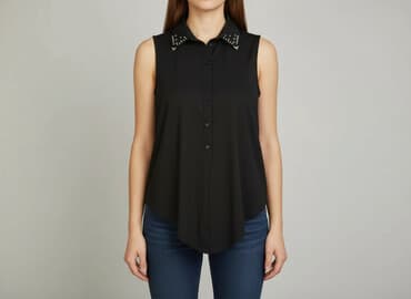 bluzy z cyrkoniami: Koszula damska, rozmiar L — 1