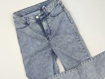 jeansy plus size wysoki stan: H&M Divided, Jeansy damskie, rozmiar S — 1