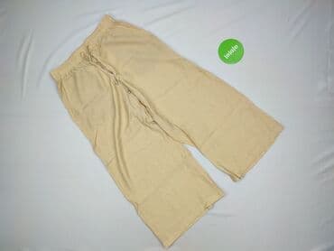 krótkie spodenki z szerokimi nogawkami: Spodnie 3/4 damskie, rozmiar S — 2