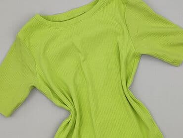 limonkowy t shirty: Sinsay, T-shirt damski, rozmiar S — 2